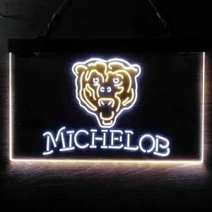 Chicago Bears Michelob Neon-Like LED Sign