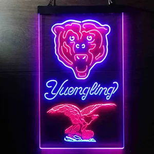 Chicago Bears Yuengling Neon-Like LED Sign