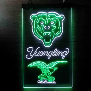 Chicago Bears Yuengling Neon-Like LED Sign