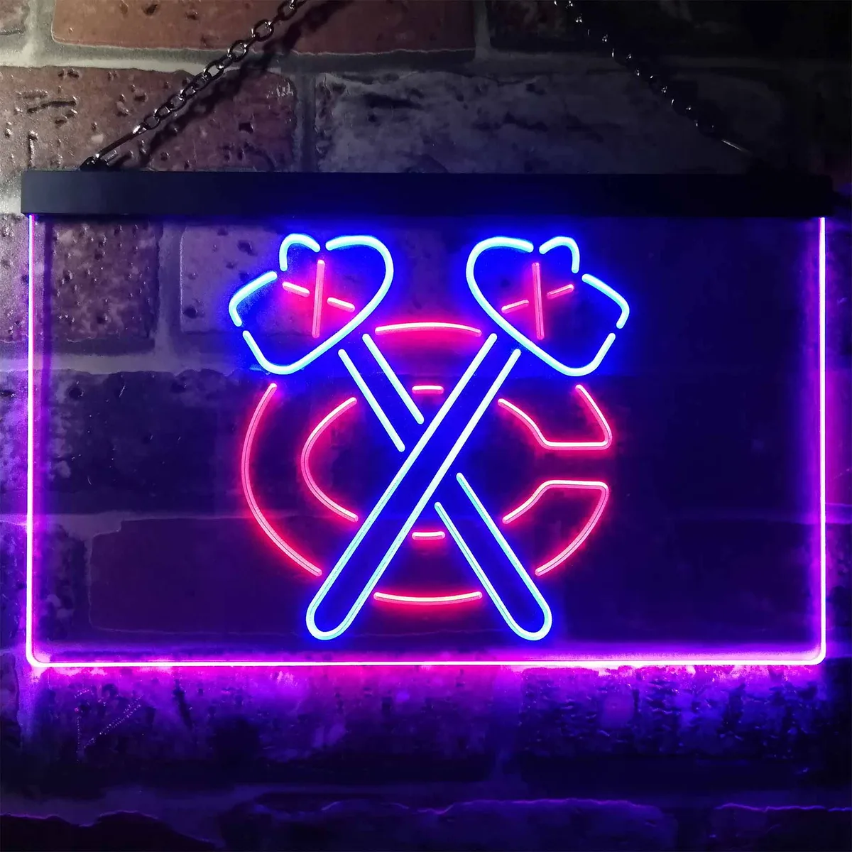 Chicago Blackhawks Logo 1 Neon-Like LED Sign