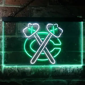 Chicago Blackhawks Logo 1 Neon-Like LED Sign