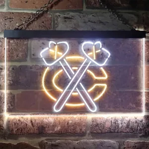 Chicago Blackhawks Logo 1 Neon-Like LED Sign