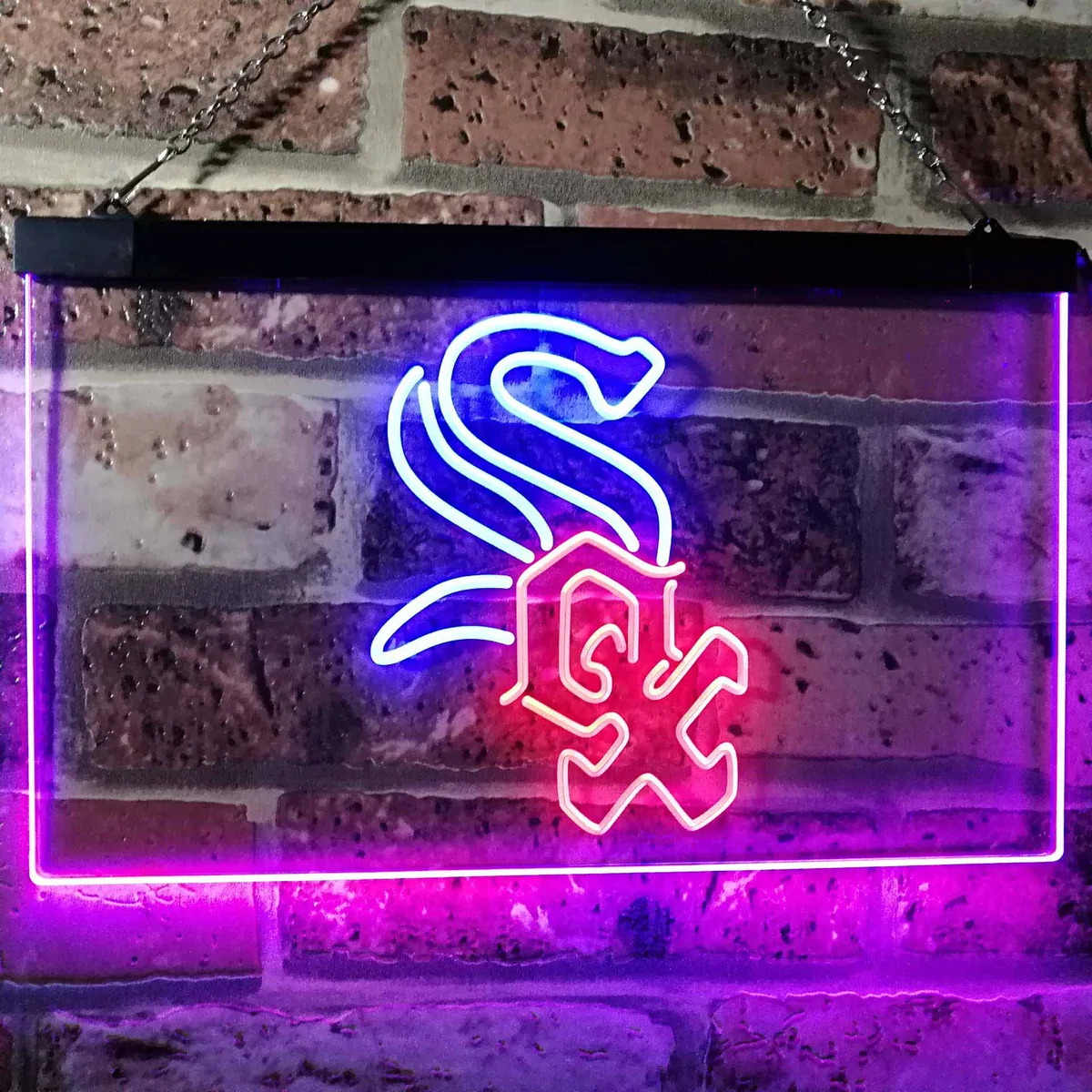 Chicago White Sox  Logo 1 Neon-Like LED Sign