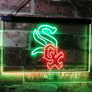 Chicago White Sox  Logo 1 Neon-Like LED Sign