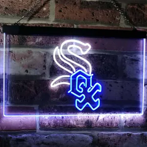 Chicago White Sox  Logo 1 Neon-Like LED Sign