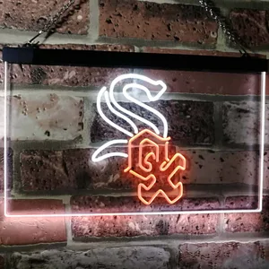 Chicago White Sox  Logo 1 Neon-Like LED Sign