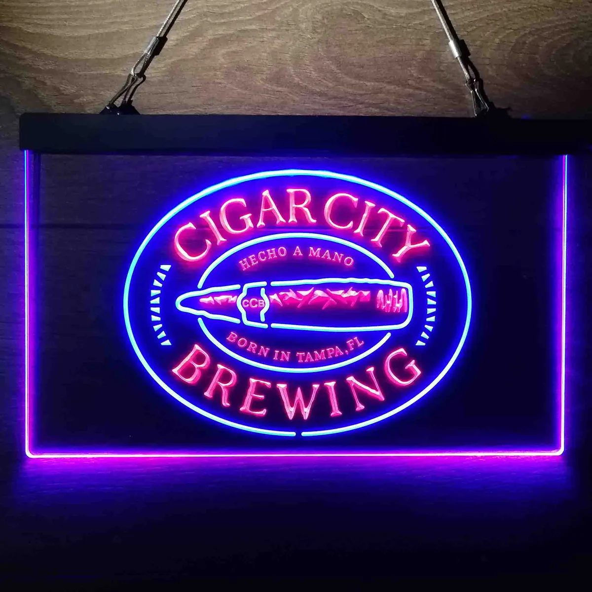 Cigar City Brewing Born In Tampa Neon-Like LED Sign