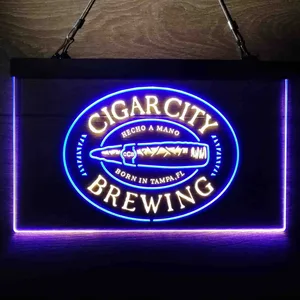 Cigar City Brewing Born In Tampa Neon-Like LED Sign