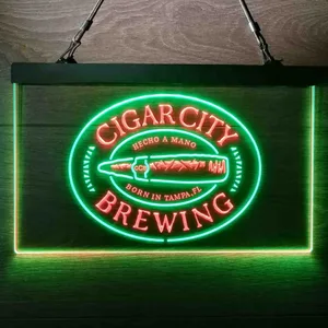 Cigar City Brewing Born In Tampa Neon-Like LED Sign