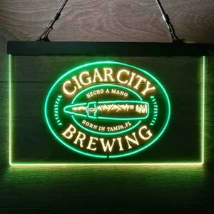 Cigar City Brewing Born In Tampa Neon-Like LED Sign