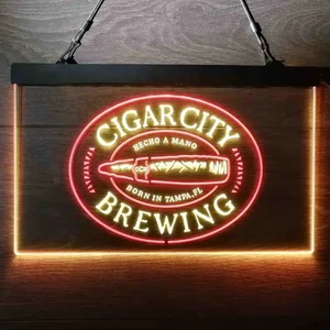 Cigar City Brewing Born In Tampa Neon-Like LED Sign