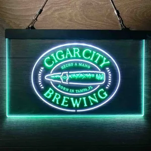 Cigar City Brewing Born In Tampa Neon-Like LED Sign