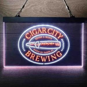 Cigar City Brewing Born In Tampa Neon-Like LED Sign
