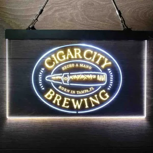 Cigar City Brewing Born In Tampa Neon-Like LED Sign