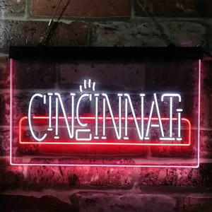 Cincinnati Bearcats GoBearcats Neon-Like LED Sign