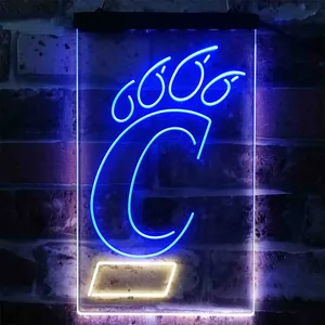 Cincinnati Bearcats Logo Neon-Like LED Sign