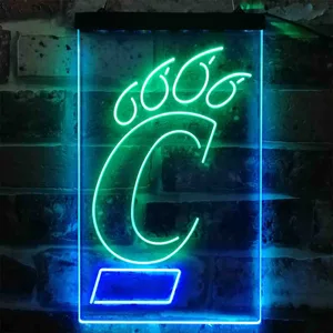 Cincinnati Bearcats Logo Neon-Like LED Sign