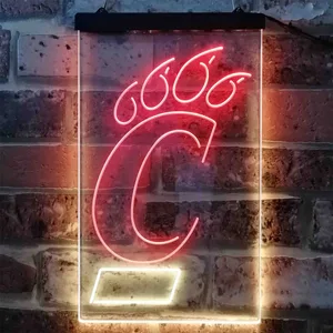 Cincinnati Bearcats Logo Neon-Like LED Sign