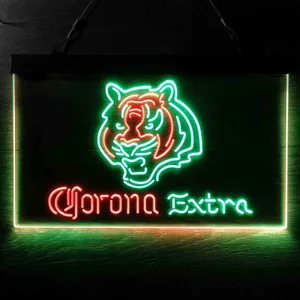 Cincinnati Bengals Corona Extra Neon-Like LED Sign
