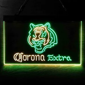 Cincinnati Bengals Corona Extra Neon-Like LED Sign