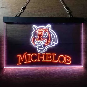 Cincinnati Bengals Michelob Neon-Like LED Sign
