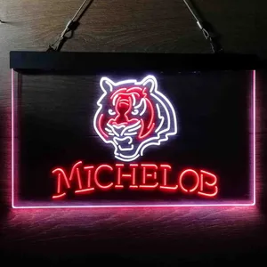 Cincinnati Bengals Michelob Neon-Like LED Sign