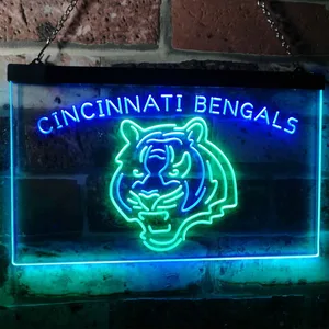 Cincinnati Bengals Neon-Like LED Sign