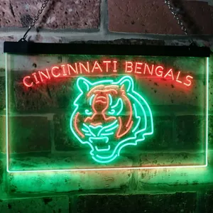 Cincinnati Bengals Neon-Like LED Sign