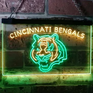 Cincinnati Bengals Neon-Like LED Sign