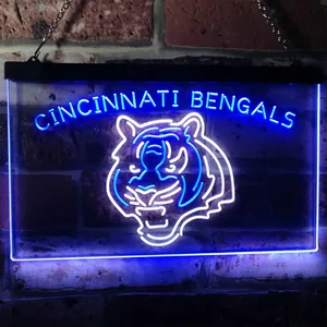 Cincinnati Bengals Neon-Like LED Sign