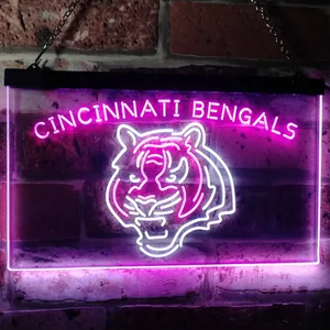 Cincinnati Bengals Neon-Like LED Sign