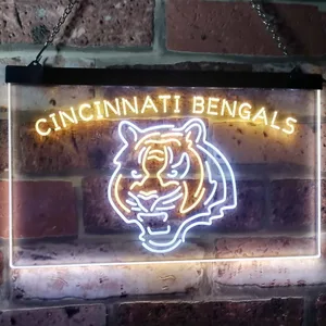 Cincinnati Bengals Neon-Like LED Sign