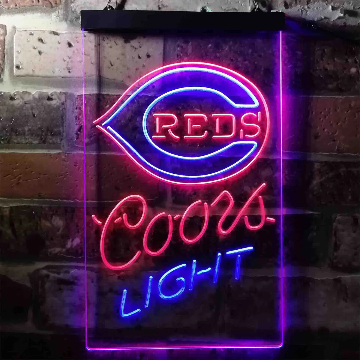 Cincinnati Reds Coors Light Neon-Like LED Sign