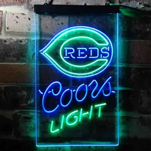 Cincinnati Reds Coors Light Neon-Like LED Sign