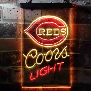 Cincinnati Reds Coors Light Neon-Like LED Sign