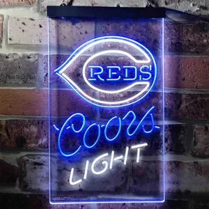 Cincinnati Reds Coors Light Neon-Like LED Sign