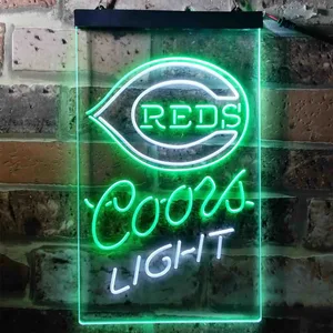 Cincinnati Reds Coors Light Neon-Like LED Sign