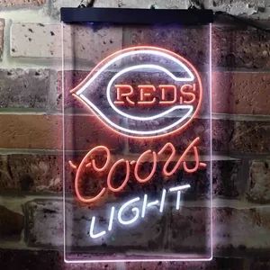 Cincinnati Reds Coors Light Neon-Like LED Sign