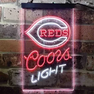 Cincinnati Reds Coors Light Neon-Like LED Sign