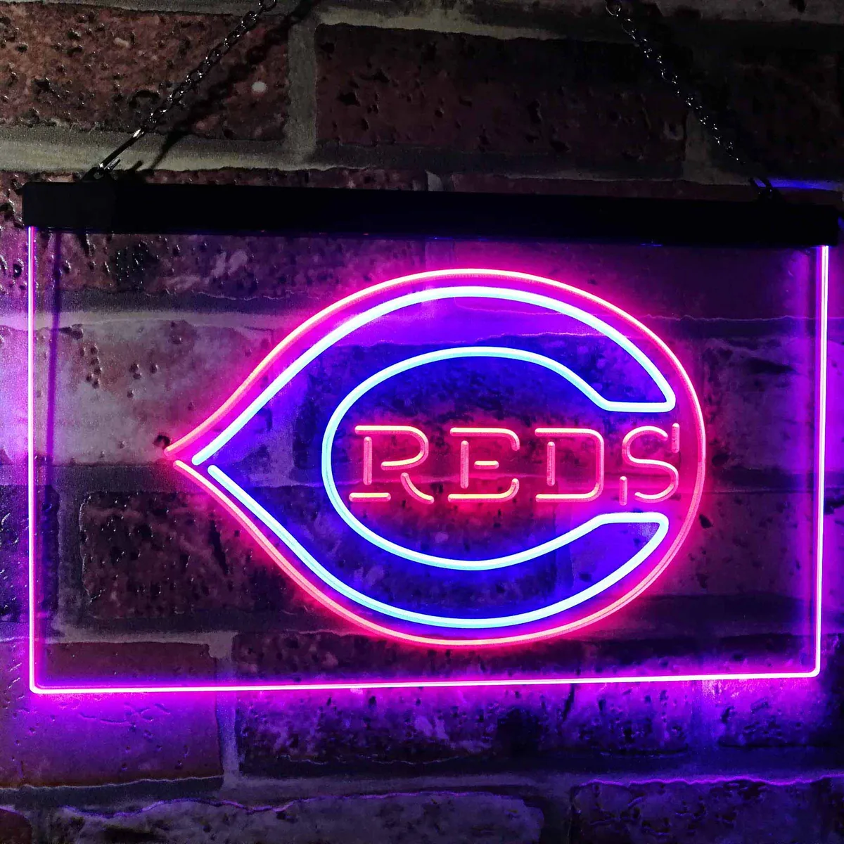 Cincinnati Reds Logo 1 Neon-Like LED Sign