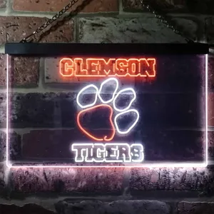 Clemson Tigers Logo  Neon-Like LED Sign