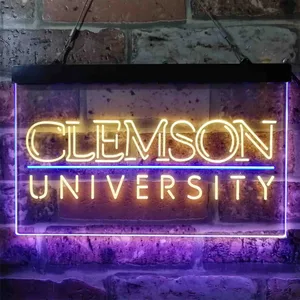 Clemson University Logo Neon-Like LED Sign
