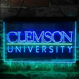 Clemson University Logo Neon-Like LED Sign