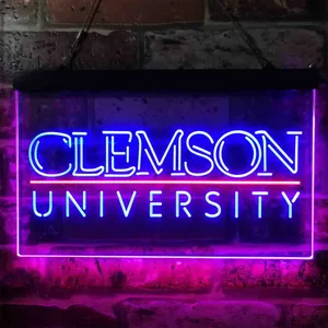 Clemson University Logo Neon-Like LED Sign