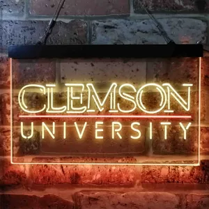 Clemson University Logo Neon-Like LED Sign