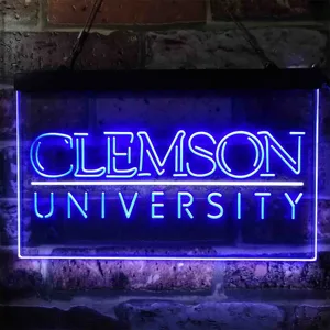 Clemson University Logo Neon-Like LED Sign