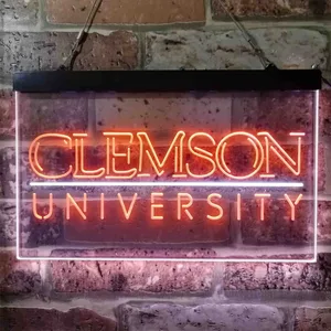 Clemson University Logo Neon-Like LED Sign