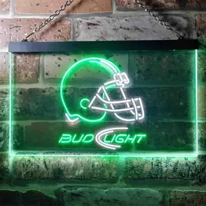 Cleveland Browns Bud Light 1 Neon-Like LED Sign
