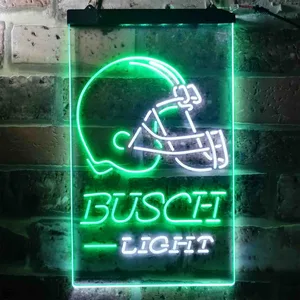 Cleveland Browns Busch Light Neon-Like LED Sign
