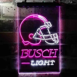 Cleveland Browns Busch Light Neon-Like LED Sign